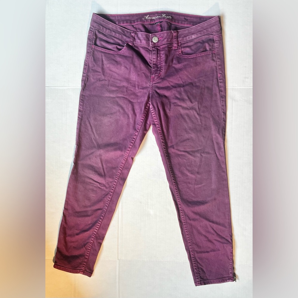 Purple American Eagle Women’s Jeans. Medium Size
